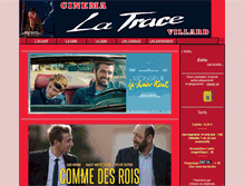 Tablet Screenshot of cinema-latrace.com